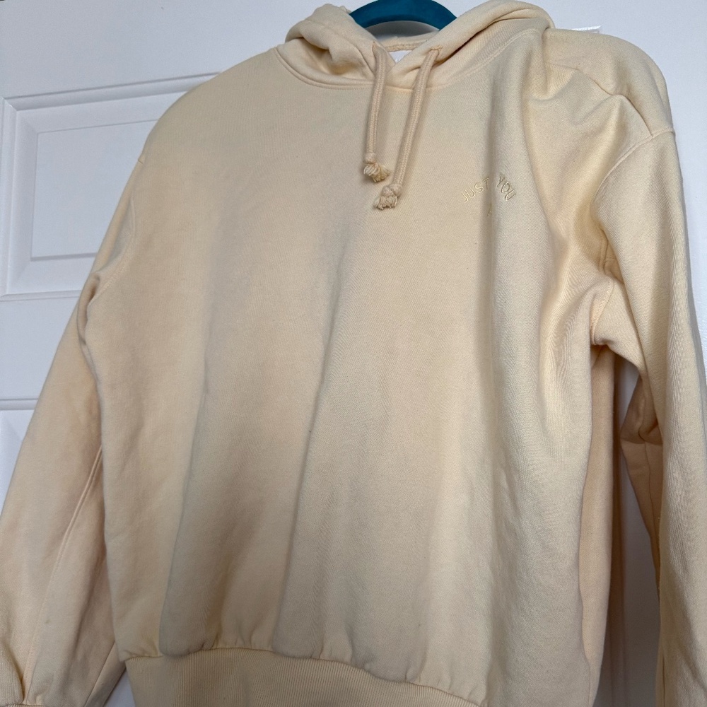 H&M Butter Yellow Sweatshirt